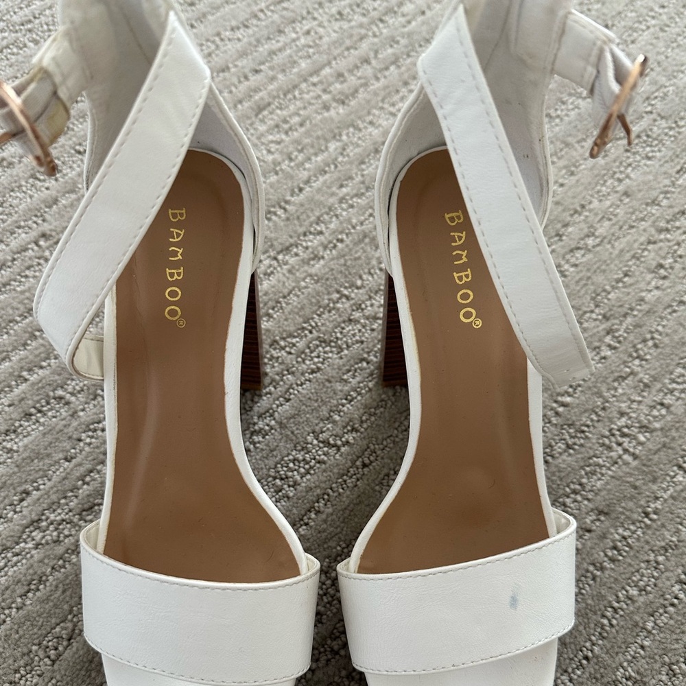 White heels